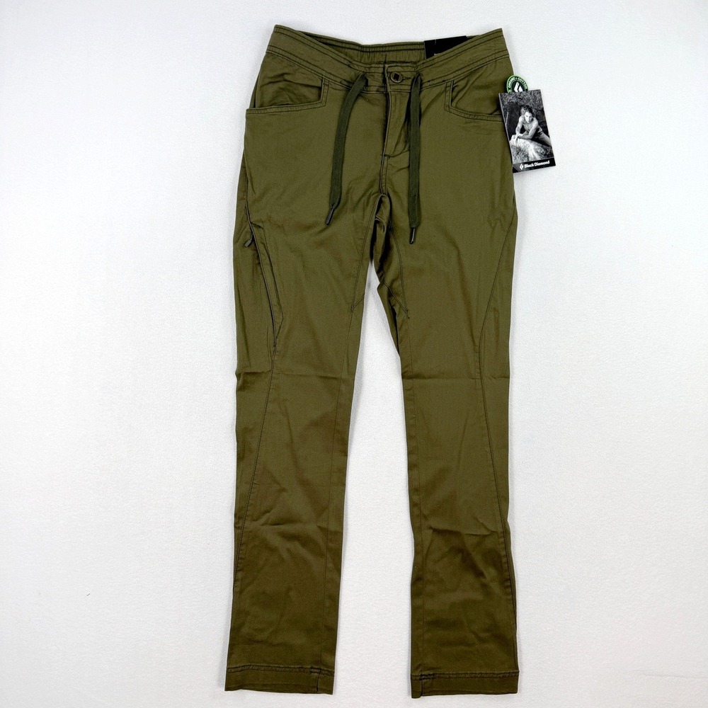 Black‎ Diamond Credo Pants Size XS / 2 Womens Segeant Green NEW